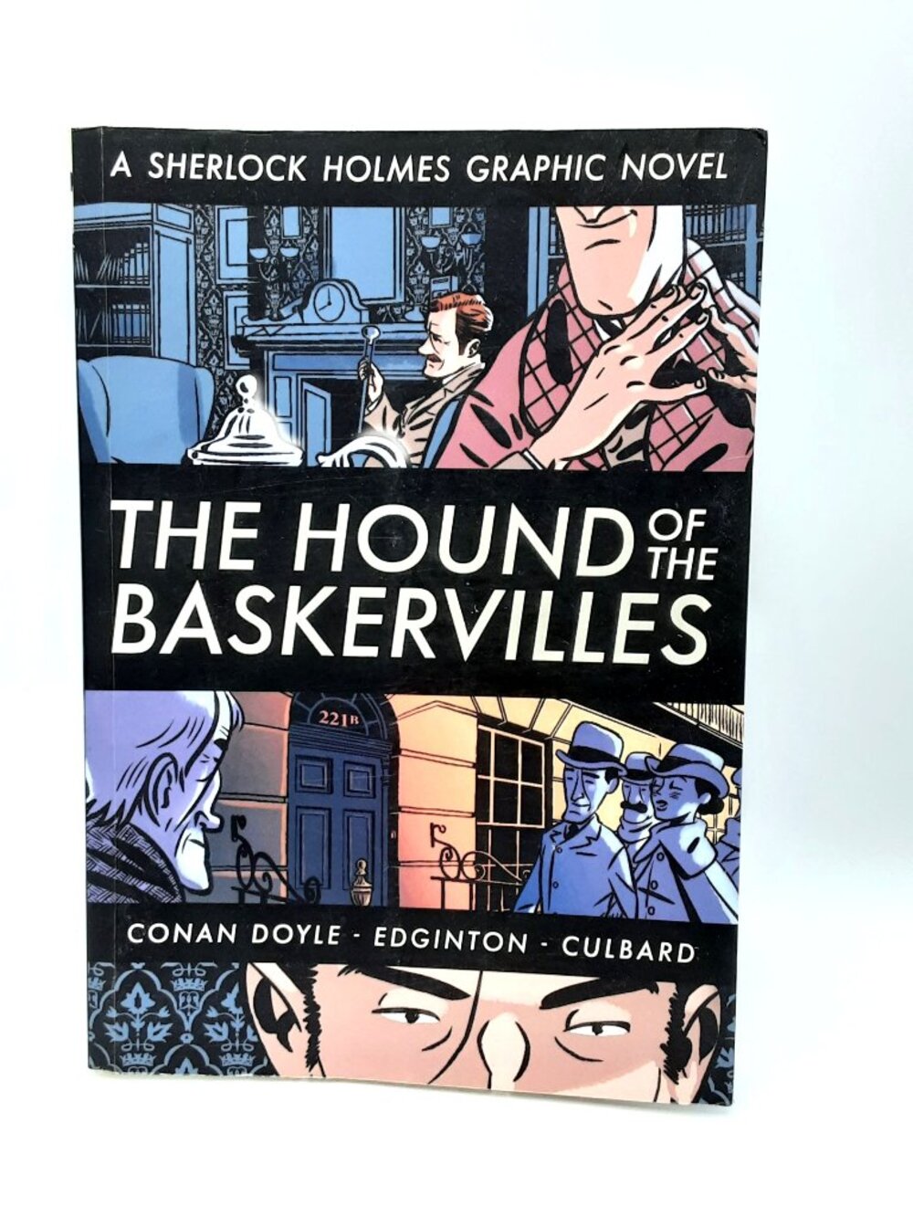 Sherlock Holmes The Hound of the Baskervilles Graphic Novel Comic 2009 1st Print